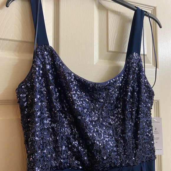 Alex Evenings maxi gown size 14 (2pc) - Picture 6 of 10